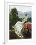 On the Terrace-Johann Hamza-Framed Giclee Print