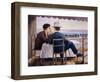 On the Terrace-Georg Schrimpf-Framed Giclee Print