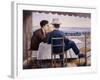 On the Terrace-Georg Schrimpf-Framed Giclee Print