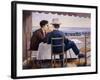 On the Terrace-Georg Schrimpf-Framed Giclee Print