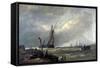 On the Texel, 1856-Clarkson Stanfield-Framed Stretched Canvas