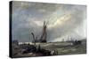 On the Texel, 1856-Clarkson Stanfield-Stretched Canvas