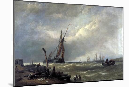 On the Texel, 1856-Clarkson Stanfield-Mounted Giclee Print