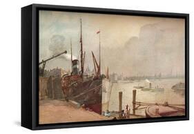 On the Thames, c1876-1903, (1903)-Alfred William Rich-Framed Stretched Canvas