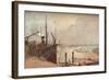 On the Thames, c1876-1903, (1903)-Alfred William Rich-Framed Giclee Print