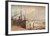 On the Thames, c1876-1903, (1903)-Alfred William Rich-Framed Giclee Print