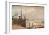 On the Thames, c1876-1903, (1903)-Alfred William Rich-Framed Giclee Print