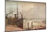 On the Thames, c1876-1903, (1903)-Alfred William Rich-Mounted Giclee Print