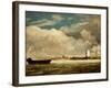 On the Thames Near Battersea Bridge, C.1816-John Constable-Framed Giclee Print