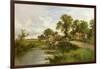 On the Thames Near Marlow-Henry Parker-Framed Giclee Print