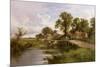 On the Thames Near Marlow-Henry Parker-Mounted Giclee Print