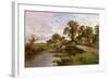 On the Thames Near Marlow-Henry Parker-Framed Giclee Print