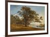 On the Thames-John Varley-Framed Giclee Print