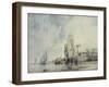 On the Thames-George the Elder Chambers-Framed Giclee Print