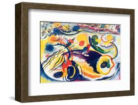 On the Theme of the Last Judgement-Wassily Kandinsky-Framed Premium Giclee Print