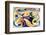 On the Theme of the Last Judgement-Wassily Kandinsky-Framed Premium Giclee Print