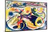 On the Theme of the Last Judgement-Wassily Kandinsky-Mounted Premium Giclee Print