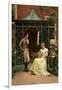 On the Threshold, 1900-Edmund Blair Leighton-Framed Giclee Print