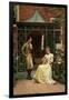 On the Threshold, 1900-Edmund Blair Leighton-Framed Giclee Print