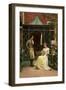 On the Threshold, 1900-Edmund Blair Leighton-Framed Giclee Print