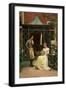 On the Threshold, 1900-Edmund Blair Leighton-Framed Giclee Print