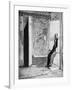 On the Threshold of a Voodoo Temple, Haiti, 1922-null-Framed Giclee Print