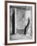 On the Threshold of a Voodoo Temple, Haiti, 1922-null-Framed Giclee Print