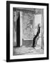 On the Threshold of a Voodoo Temple, Haiti, 1922-null-Framed Giclee Print