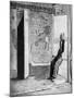 On the Threshold of a Voodoo Temple, Haiti, 1922-null-Mounted Giclee Print