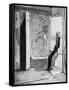 On the Threshold of a Voodoo Temple, Haiti, 1922-null-Framed Stretched Canvas