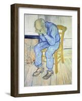 On the Threshold of Eternity (Old Man in Sorrow), 1890-Vincent van Gogh-Framed Giclee Print