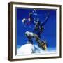 On the Top of Everest-English School-Framed Giclee Print