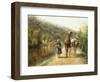 On the Towpath-Henry Edward Lamson-Framed Giclee Print