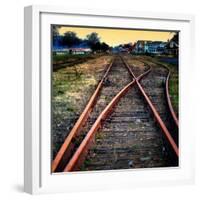 On the Tracks-Jody Miller-Framed Photographic Print