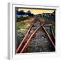 On the Tracks-Jody Miller-Framed Photographic Print