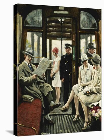 On the Tram-Paul Fischer-Stretched Canvas