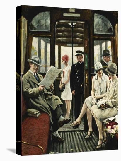 On the Tram-Paul Fischer-Stretched Canvas