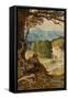 On the Tramp, around 1860-Moritz Von Schwind-Framed Stretched Canvas