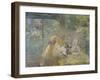 On the Veranda, 1884-Berthe Morisot-Framed Giclee Print