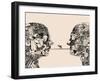 On the Verge of Understanding.-RYGER-Framed Art Print