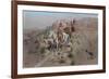 On the Warpath, 1895-Charles Marion Russell-Framed Giclee Print