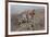 On the Warpath, 1895-Charles Marion Russell-Framed Giclee Print