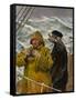 On the Watch (Oil on Canvas)-Christian Krohg-Framed Stretched Canvas