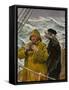 On the Watch (Oil on Canvas)-Christian Krohg-Framed Stretched Canvas