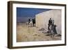 On the Watch-Angelo Morbelli-Framed Giclee Print