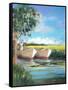 On the Water-Jane Slivka-Framed Stretched Canvas