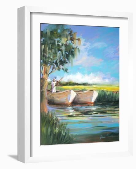 On the Water-Jane Slivka-Framed Art Print