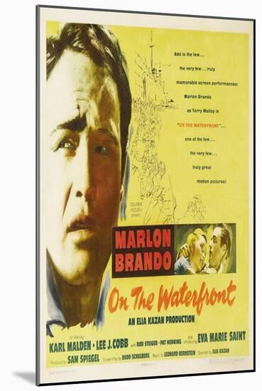 On the Waterfront, 1954-null-Mounted Art Print