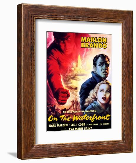 On the Waterfront, 1954-null-Framed Art Print