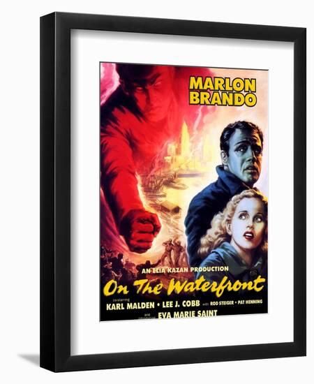 On the Waterfront, 1954-null-Framed Art Print